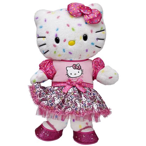 Ad vertisement from. . Hello kitty build a bear clothes